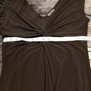 Blu Sage Black Sleeveless dress